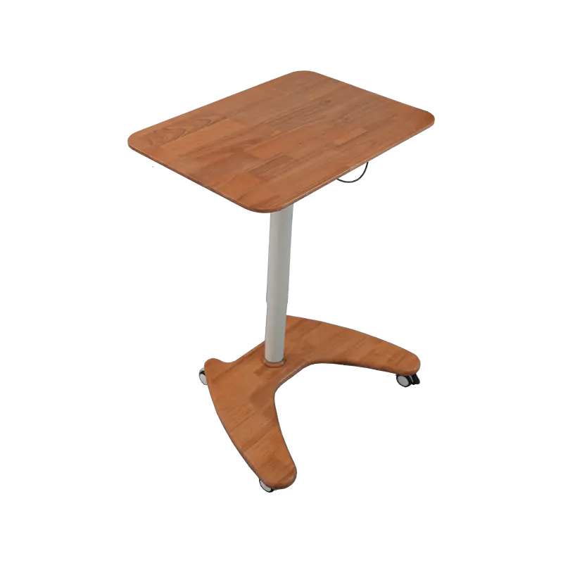 Bàn điều chỉnh độ cao bằng khí nén kiểu gỗ tự nhiên SK06-01