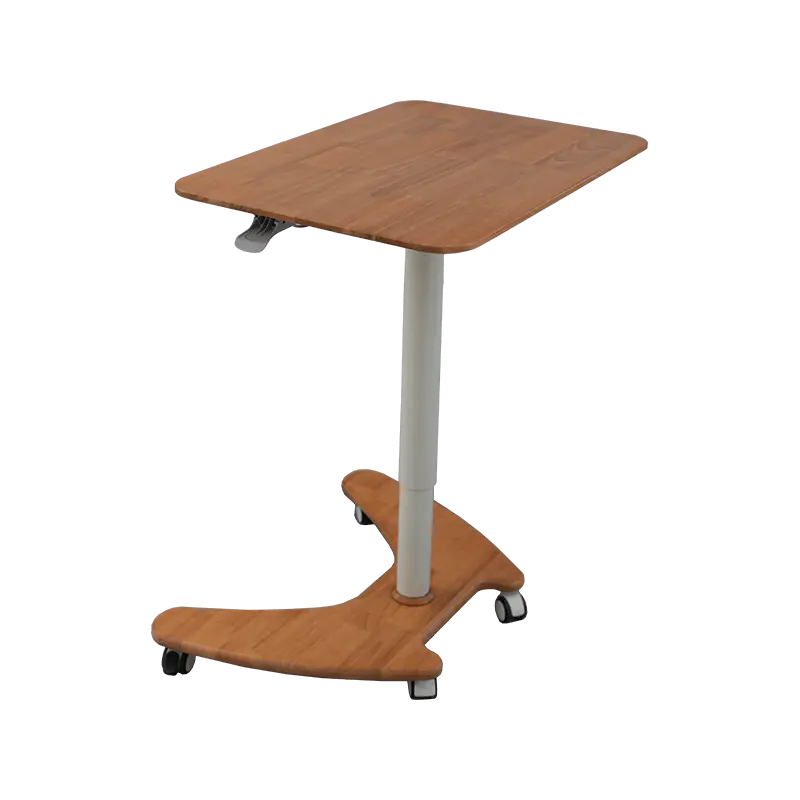 Bàn điều chỉnh độ cao bằng khí nén kiểu gỗ tự nhiên SK06-01